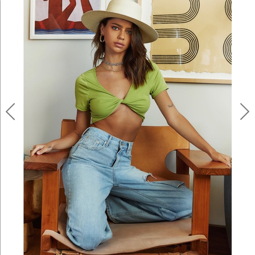 Plot Twist Match Crop Top